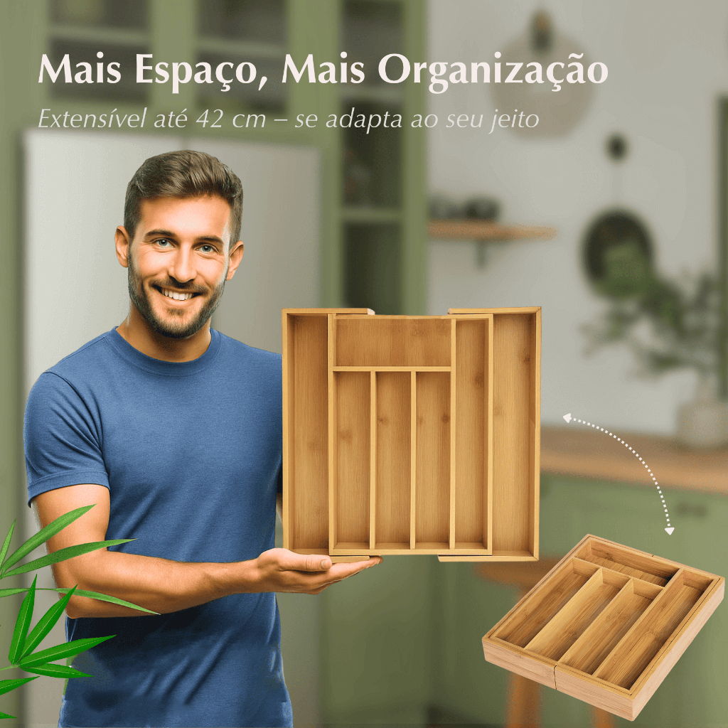 BambuFlex - Organizador de Gaveta