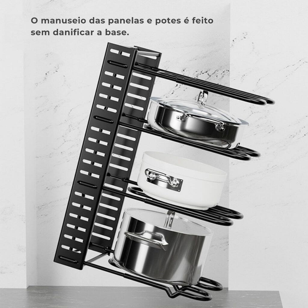 Organizador de Panelas KitchenFlex