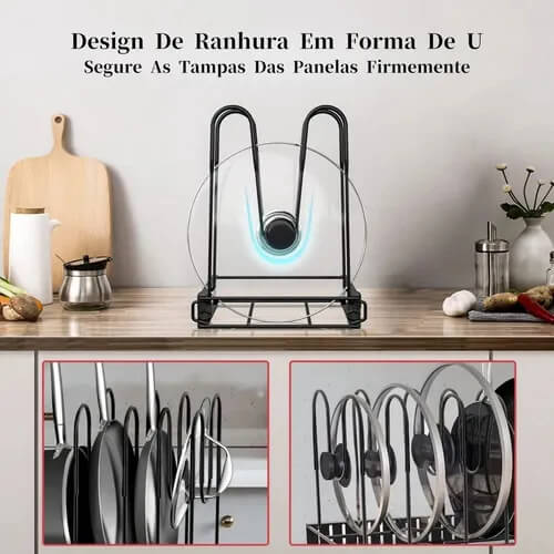 Organizador de Panelas KitchenFlex