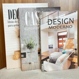 Kit D´ Decoração Library Luxe