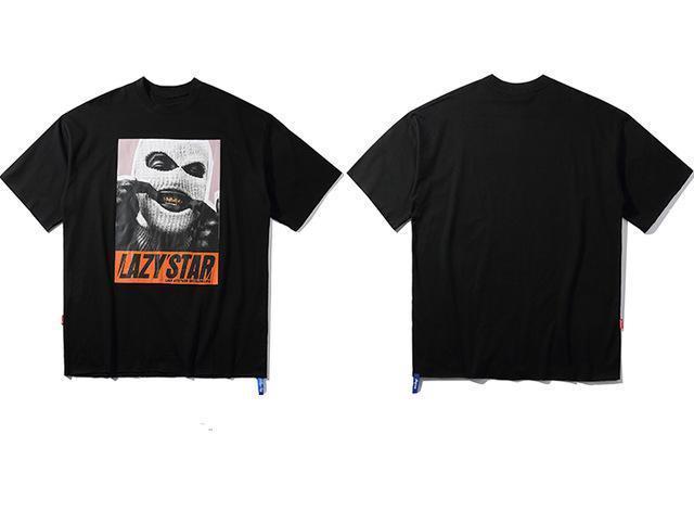 Camiseta Masculina Lazy Star Mask