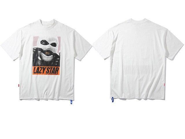 Camiseta Masculina Lazy Star Mask