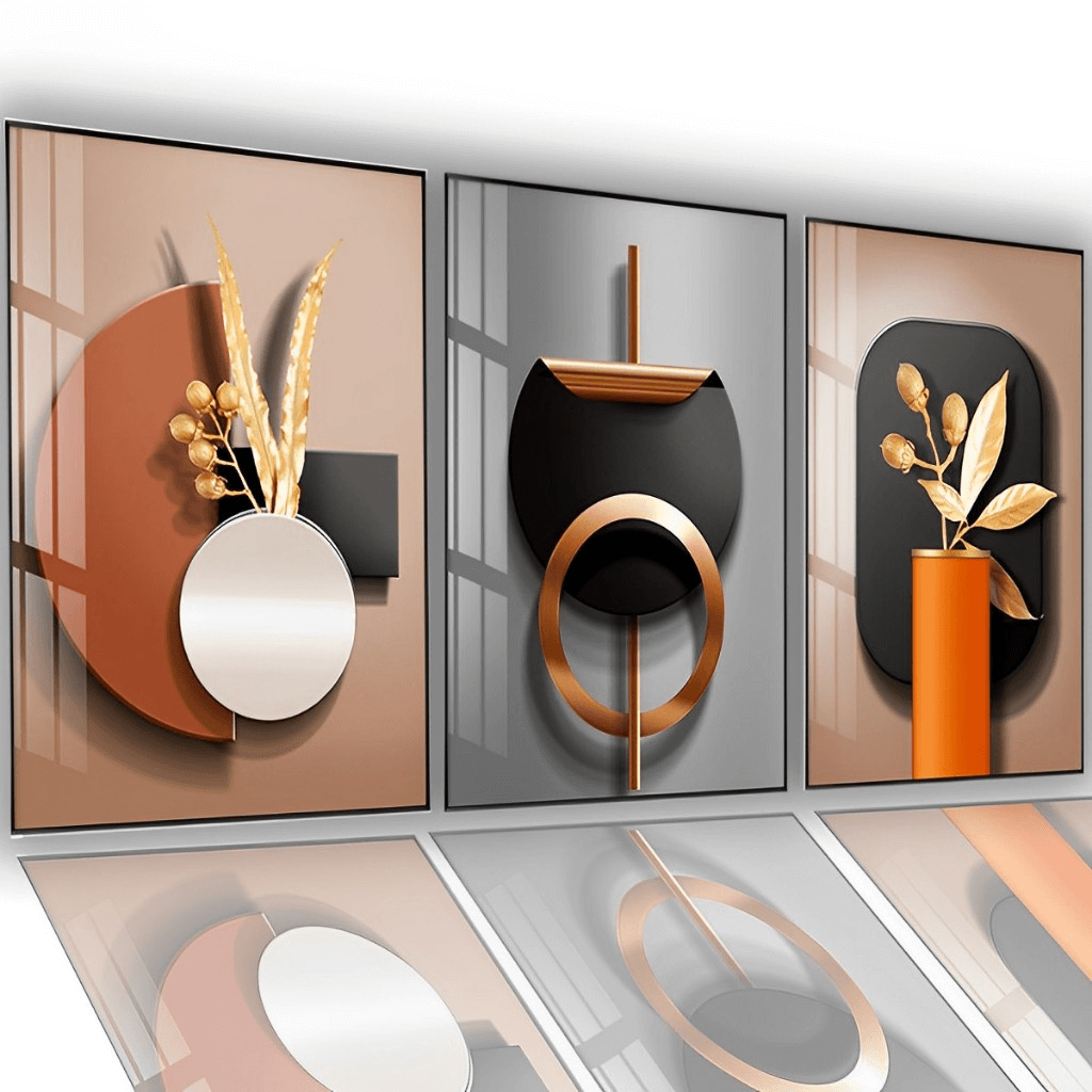 CasaBella – Kit de Quadros Decorativos em MDF