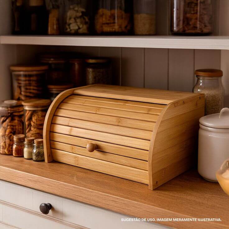 Porta Pães BambuPan