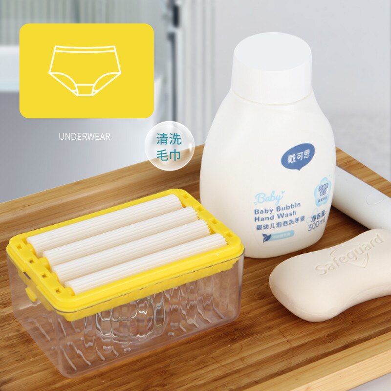 New Hand Free Scrubbing Soap Box Multifunctional Bubble Box Household Automatic Soap Drain Roller Laundry Soap Drainage Type