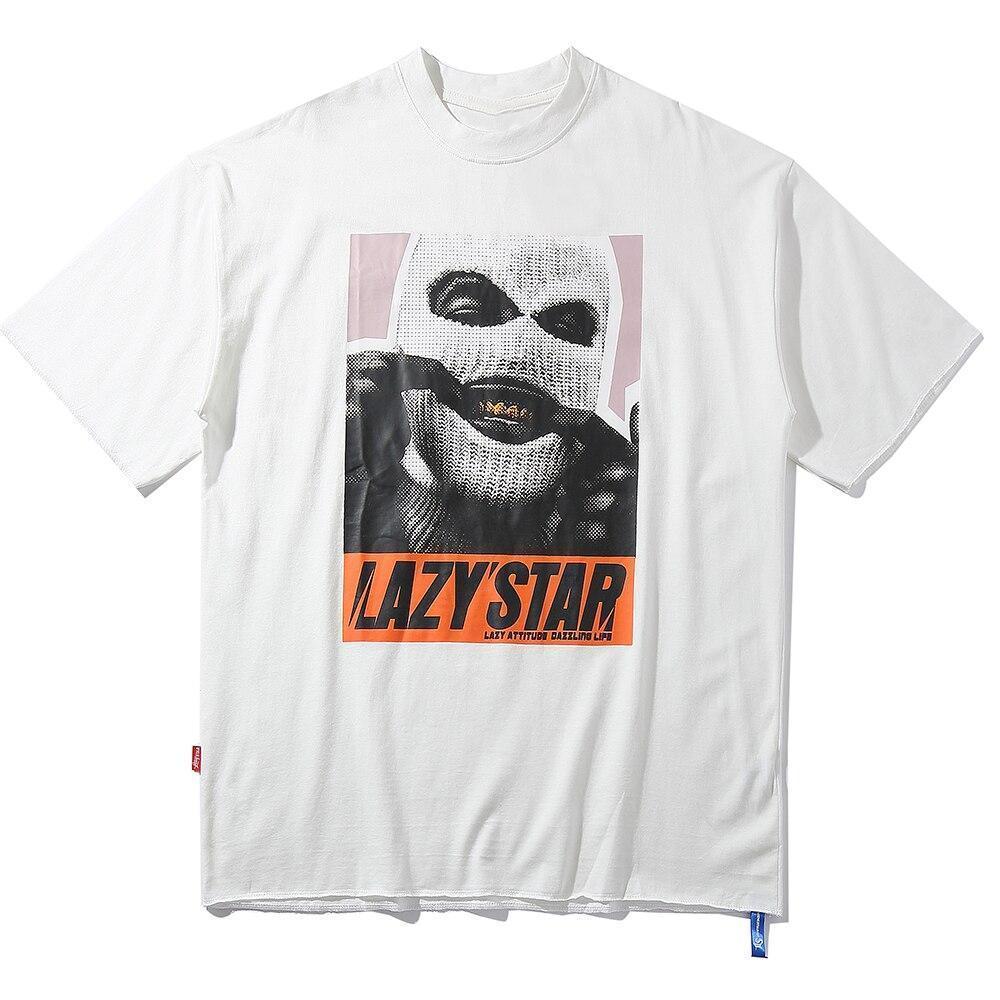 Camiseta Masculina Lazy Star Mask